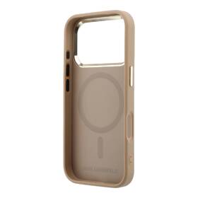 Kryt na mobil Karl Lagerfeld PU Perforated Monogram MagSafe na Apple iPhone 17 Pro béžový

 obrázok produktu 5 z 6
