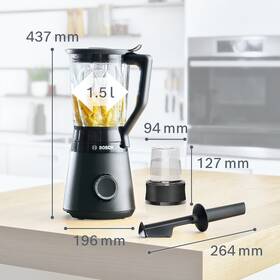 Stolný mixér Bosch MMB6176B čierny

 obrázok produktu 3 z 14