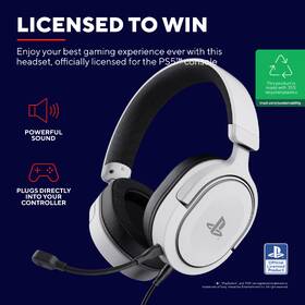 Headset Trust GXT 498 FORTA pre PS5 biely

 obrázok produktu 6 z 11