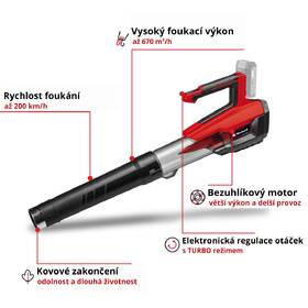 Fúkač lístia Einhell GP-LB 18/200 Li GK-Solo (bez batérie) 

 obrázok produktu 3 z 8