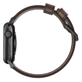 Remienok NOMAD Leather Strap na Apple Watch 42mm/44mm/45mm/49mm čierny/hnedý

 obrázok produktu 4 z 4