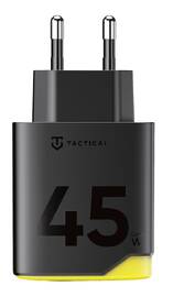 Nabíjačka do siete Tactical Minimi GaN 45W, 2×USB-C čierna/žltá

 obrázok produktu 3 z 5