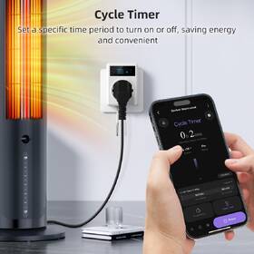 Inteligentná zásuvka IMMAX NEO SMART s teplomerom (typ F), 16A, Wi-Fi biela

 obrázok produktu 4 z 12