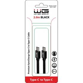 Kábel WG USB-C/USB-C, 2m čierny

 obrázok produktu 1 z 1