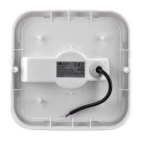 LED stropné svietidlo Solight štvorcové, 20W, 1500lm, 4000K, IP54, 19cm biele

 obrázok produktu 5 z 6