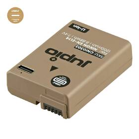 Batéria Jupio EN-EL14A ULTRA C 1200 mAh, USB-C (Nikon) hnedá

 obrázok produktu 2 z 3