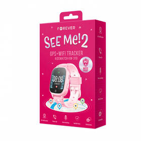 Inteligentné hodinky Forever Kids See Me 2 KW-310 ružový

 obrázok produktu 5 z 5