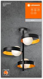 LED stropné svietidlo LEDVANCE DEME CE BK GD 3XG9 

 obrázok produktu 1 z 7