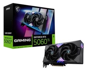 Grafická karta MSI GeForce RTX 5060 Ti 16G GAMING OC 

 obrázok produktu 5 z 5