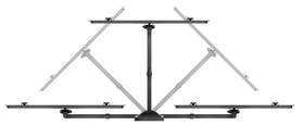 Držiak na TV Meliconi Extra XDR 200400 CG, polohovateľný, pre uhlopriečky 32"-65", nosnosť 30 kg čierny

 obrázok produktu 7 z 8