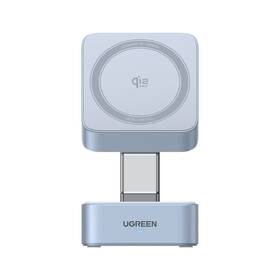 Bezdrôtová nabíjačka UGREEN 2v1 Magflow Qi2 25W modrá

 obrázok produktu 1 z 8