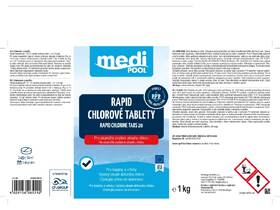 Bazénová chémia mediPOOL Rapid 20g 1,0 kg 

 obrázok produktu 2 z 2