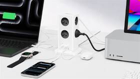 Rozbočovacia zásuvka Cubenest PowerCube 8xAC, PD 65W, 2xC,1xA, 3m kabel sivá/biela

 obrázok produktu 9 z 14