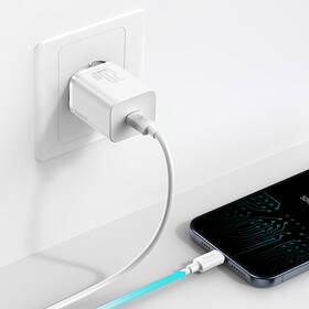 Nabíjačka do siete Baseus Super Si USB-C, 20 W, QC 3.0 biela

 obrázok produktu 6 z 9
