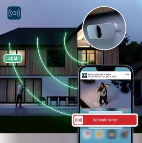 IP kamera Arlo Floodlight (bez stropného adaptéra) biela

 obrázok produktu 14 z 15