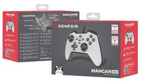 Gamepad Genesis MANGAN 300 pre PC, Switch biely

 obrázok produktu 13 z 13