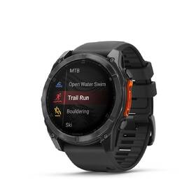Inteligentné hodinky Garmin fenix 8 51 mm AMOLED - Slate Gray / Black Silicone Band 

 obrázok produktu 4 z 15