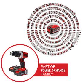 Aku vŕtačka Einhell TE-CD 18/2 Li-i +64 (s batériou) 4514221 

 obrázok produktu 1 z 6