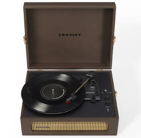 Gramofón Crosley Voyager BT hnedý

 obrázok produktu 2 z 11