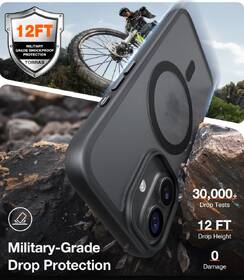 Kryt na mobil Torras Guardian Magnetic na Apple iPhone 17 čierny

 obrázok produktu 4 z 8