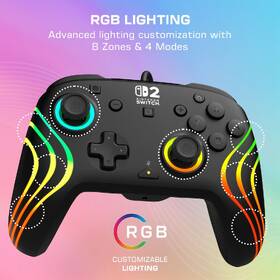 Gamepad Turtle Beach Afterglow Wave Wired RGB, NS2 čierny

 obrázok produktu 10 z 14