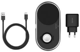 Bezdrôtová nabíjačka Epico 2v1 Wireless Charging Base čierna

 obrázok produktu 2 z 3