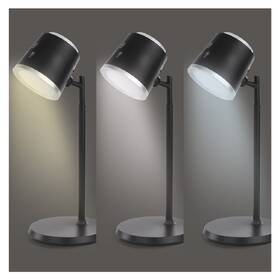 Stolná lampa EMOS ABBIE, 300 lm, stmievanie, 6 W, studená/teplá/neutrálna biela čierna

 obrázok produktu 9 z 12