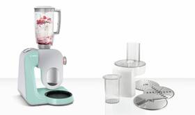 Kuchynský robot Bosch MUM58020 strieborný/tyrkysový

 obrázok produktu 1 z 6