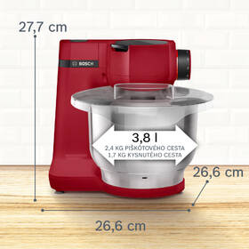 Kuchynský robot Bosch MUMS2ER01 červený

 obrázok produktu 18 z 19