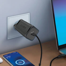 Nabíjačka do siete SBS Mini USB-C, GaN, 65 W, PD čierna

 obrázok produktu 3 z 3