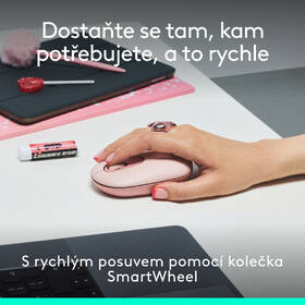 Klávesnica s myšou Logitech POP ICON, US layout ružová

 obrázok produktu 5 z 10