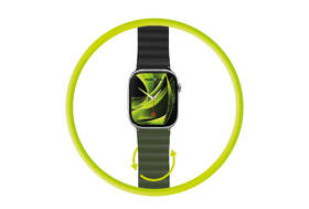 Remienok Mobile Origin Magnetic II na Apple Watch 44/45/46/49mm čierny/zelený

 obrázok produktu 4 z 9