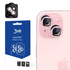 Ochranné sklo šošovky fotoaparátu 3mk Lens Protection Pro na Apple iPhone 15 ružové

 obrázok produktu 1 z 1