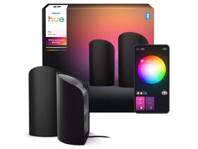 Stolové svietidlo Philips Hue Wall washer, 20W, EU/UK, White and Color Gradient (2 ks) čierna

 obrázok produktu 1 z 6