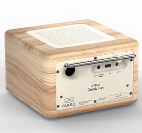 Rádioprijímač DAB+/CD Pure Classic C-D4 biely/hnedý

 obrázok produktu 3 z 6