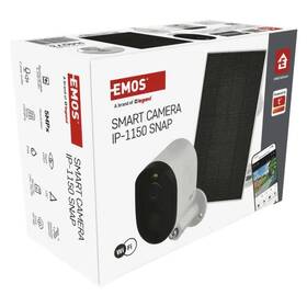 IP kamera EMOS GOSMART venkovní, Wi-Fi IP-1150 SNAP 5MPX biela

 obrázok produktu 12 z 16