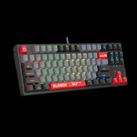 Klávesnica A4Tech Bloody S87 TKL, Red Switch, USB, CZ/SK layout čierna

 obrázok produktu 2 z 4