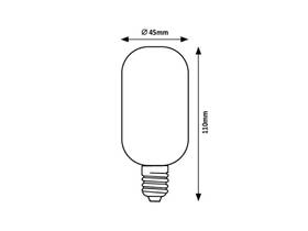 LED žiarovka Rabalux Filament E27, 4W, 3 000 K 

 obrázok produktu 2 z 2