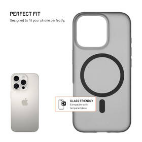 Kryt na mobil FIXED TPU gelový MagStory s podporou MagSafe na Apple iPhone 16 Pro čierny

 obrázok produktu 1 z 6