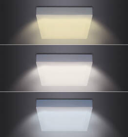 LED stropné svietidlo Solight CCT, prisadené, 12W, 900lm, 3000K-6000K, štvorcové biele

 obrázok produktu 3 z 6
