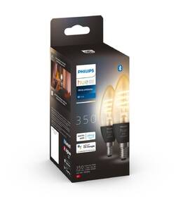 Inteligentná žiarovka Philips sviečka E14, 4,6 W White Ambiance, 2ks 

 obrázok produktu 4 z 5