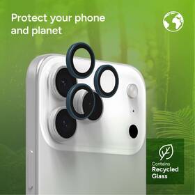 Ochranné sklo šošovky fotoaparátu ZAGG InvisibleShield Premium GL (CameraRings) na Apple iPhone 17 Pro/17 Pro Max/16 Pro/16 Pro Max/15 Pro/15 Pro Max modré

 obrázok produktu 10 z 11