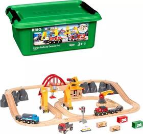 Vláčikodráha BRIO Nákladná sada 

 obrázok produktu 1 z 2