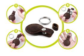 Kľúčenka Mobile Origin AirTag Outdoor Leather Keychain A7 hnedý

 obrázok produktu 5 z 7