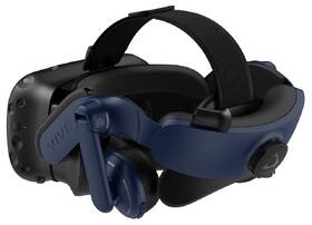 Okuliare pre virtuálnu realitu HTC VIVE PRO 2 (Brýle + 2x ext. snímače pohybu/ 2x ovládač/ Link box/ kabeláž) čierne/modré

 obrázok produktu 1 z 6