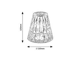 Stolná lampa Rabalux Siggy 76004 priehľadná

 obrázok produktu 9 z 9