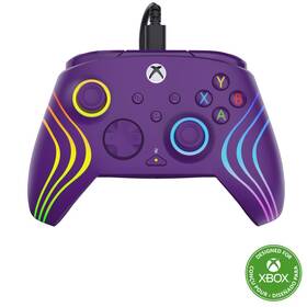 Gamepad Turtle Beach Afterglow Wave RGB - XBOX Series X/S, XBOX One, PC fialový

 obrázok produktu 6 z 8