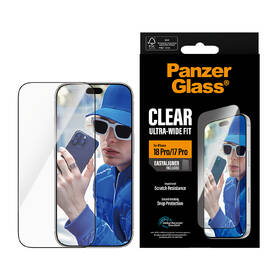 Tvrdené sklo PanzerGlass na Apple iPhone 18 Pro/17 Pro s instalačním rámečkem čierne

 obrázok produktu 3 z 6