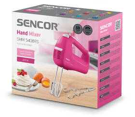 Ručný šľahač Sencor SHM 5408RS 

 obrázok produktu 7 z 8