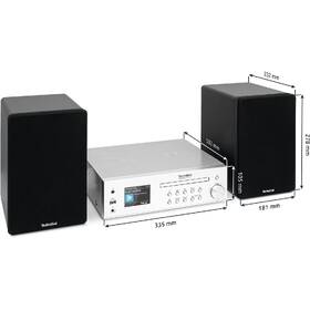 Mikro HiFi systém Technisat DIGITRADIO 760 CD IR čierny/strieborný

 obrázok produktu 2 z 8